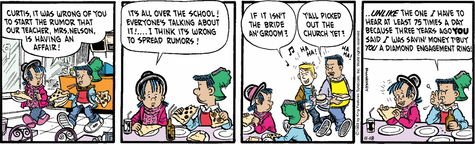Curtis Comic Strip 1999-11-18 | Comics Kingdom