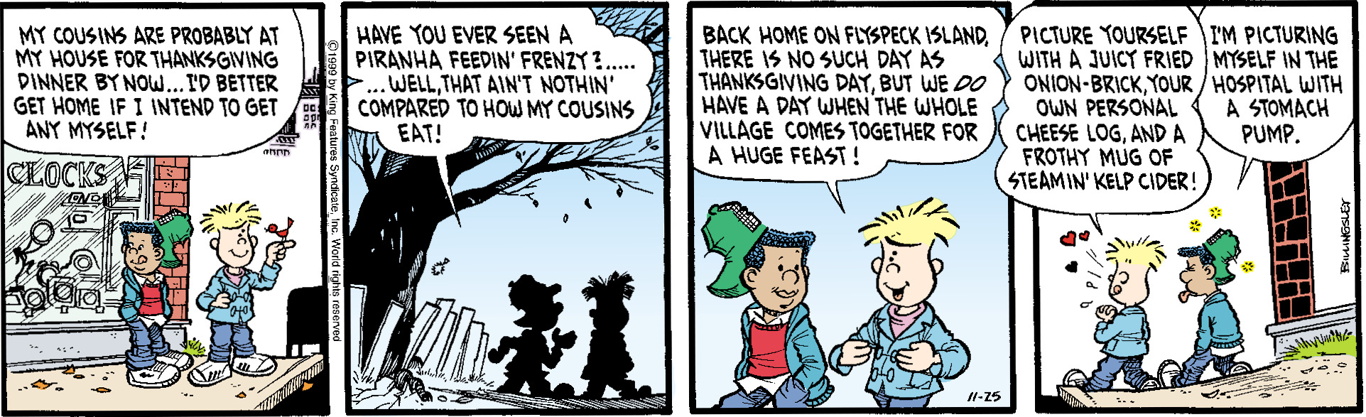 Curtis Comic Strip 1999-11-25 | Comics Kingdom