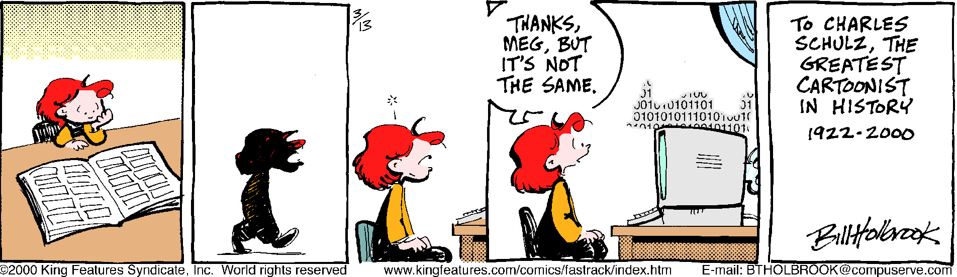 On The Fastrack Comic Strip 2000-03-13 | Comics Kingdom