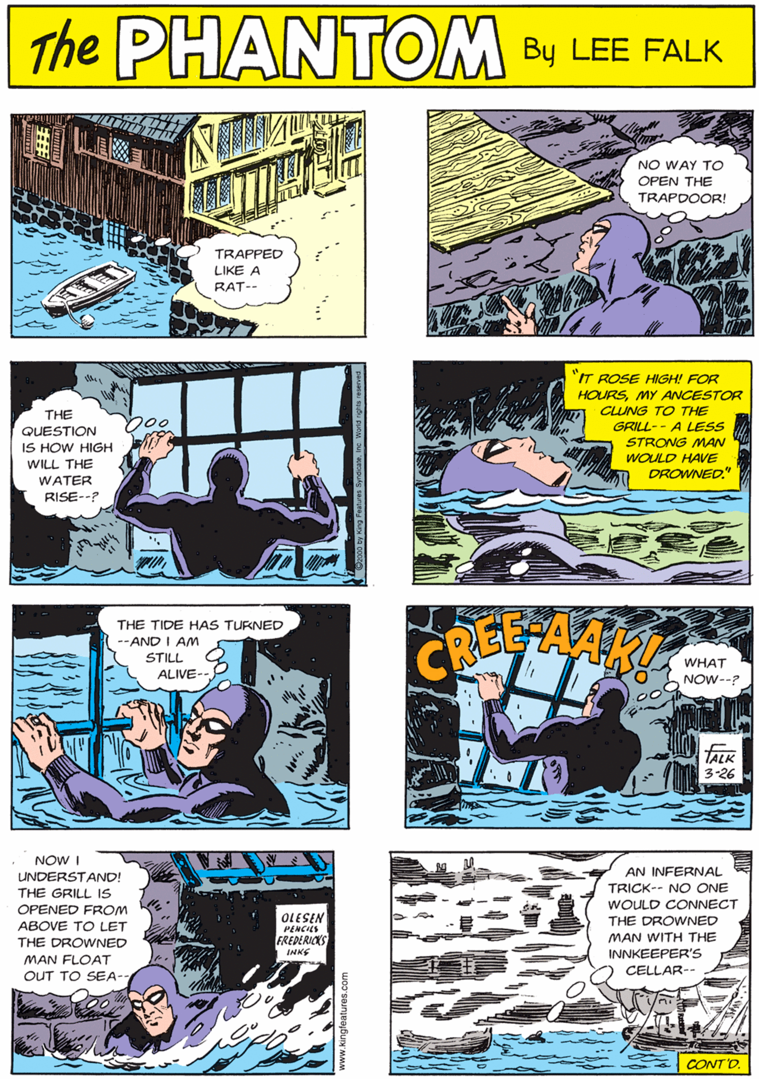 The Phantom Comic Strip 2000-03-26 | Comics Kingdom
