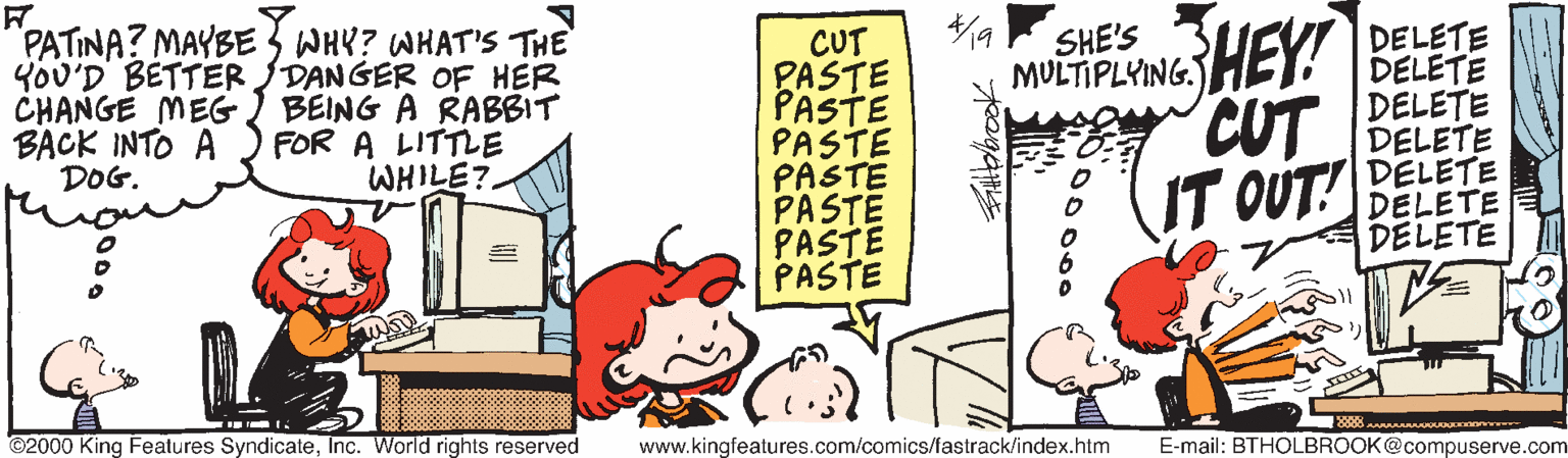 On The Fastrack Comic Strip 2000-04-19 | Comics Kingdom