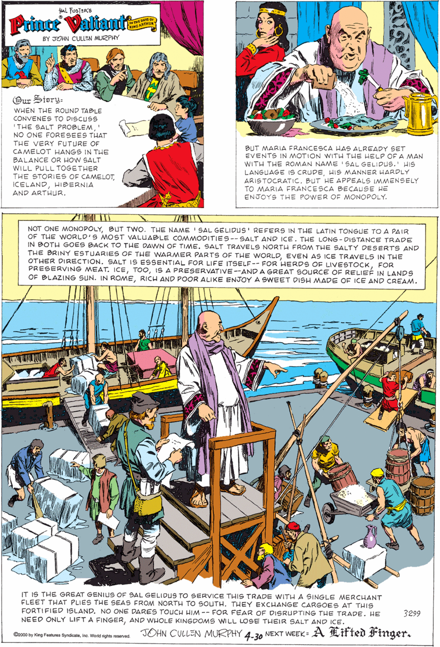 Prince Valiant Comic Strip 2000-04-30 | Comics Kingdom