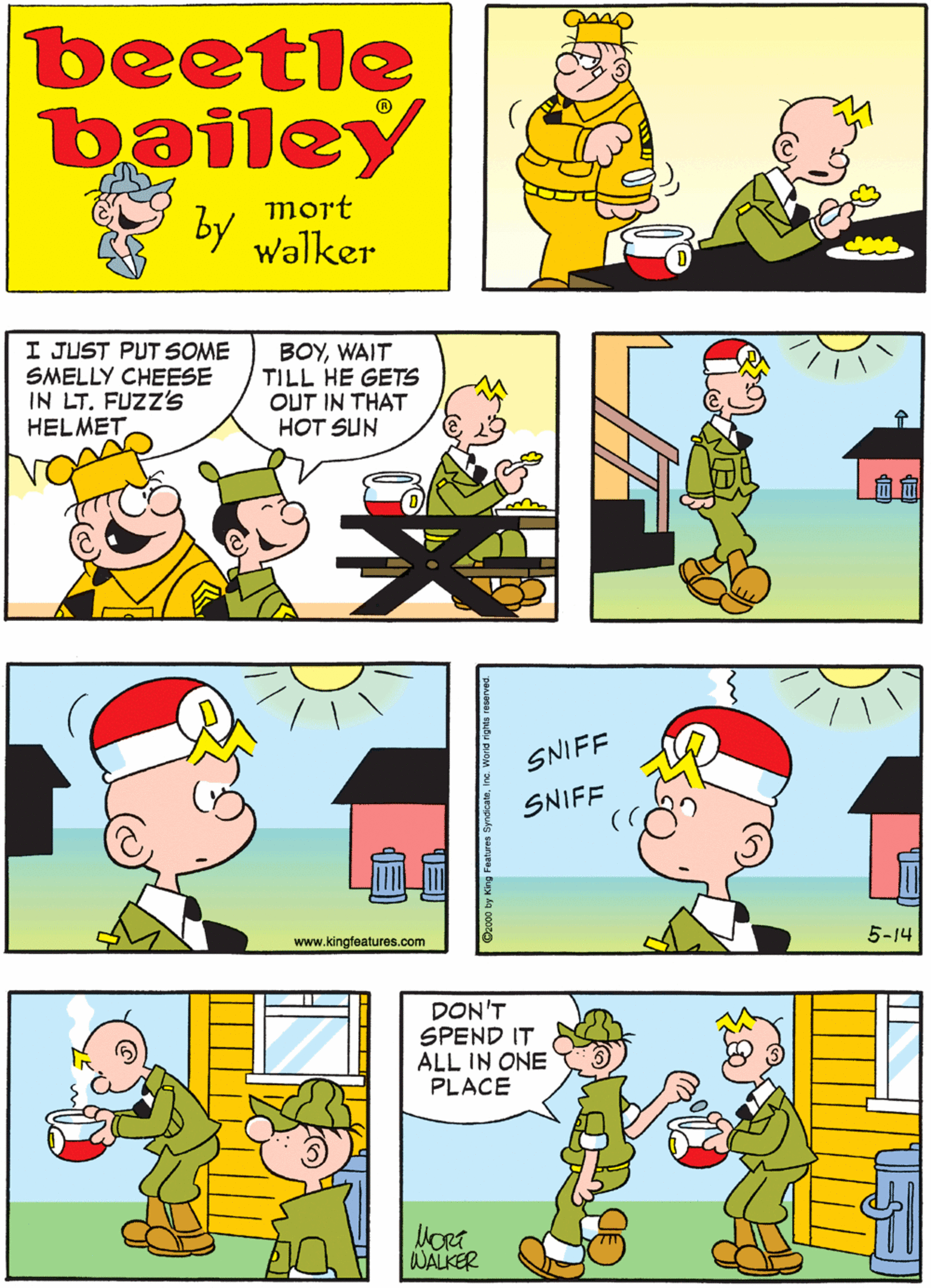 Beetle Bailey Comic Strip 2000-05-14 | Comics Kingdom