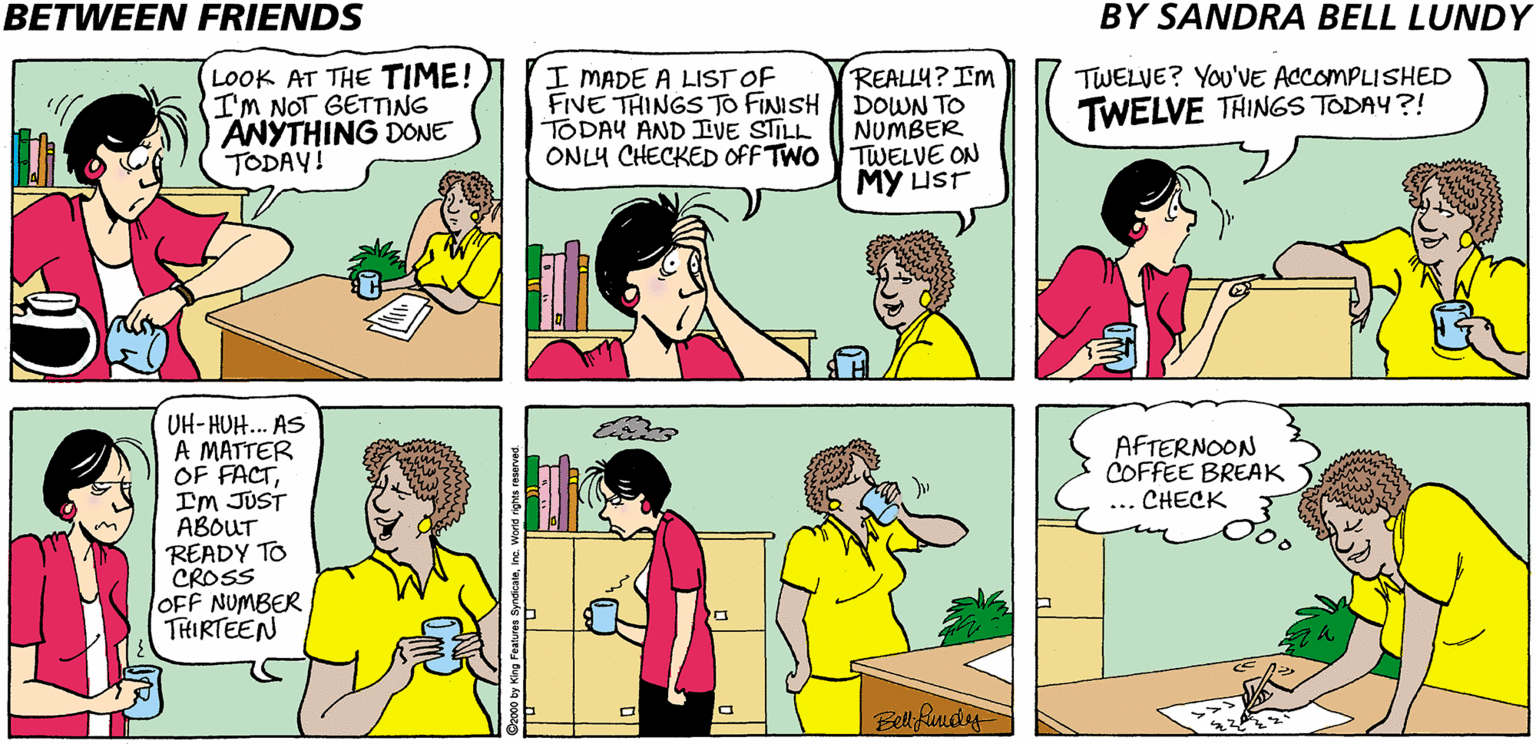Between Friends Comic Strip 2000-07-30 | Comics Kingdom