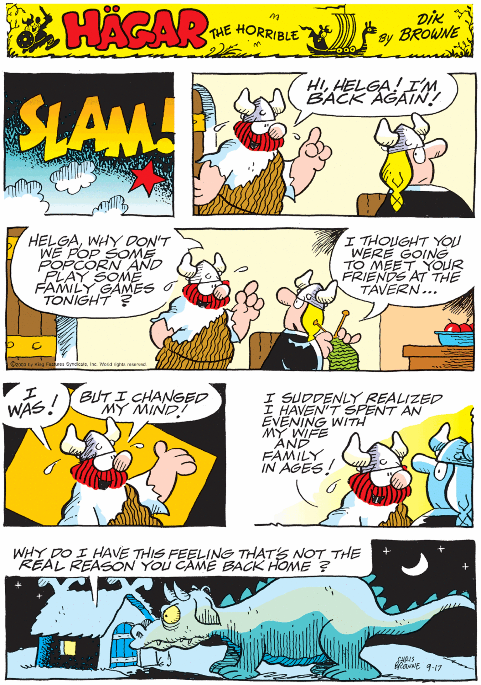 Hagar The Horrible Comic Strip 2000 09 17 Comics Kingdom Hagar The Horrible Comic Strip 2000 09 17 Comics Kingdom