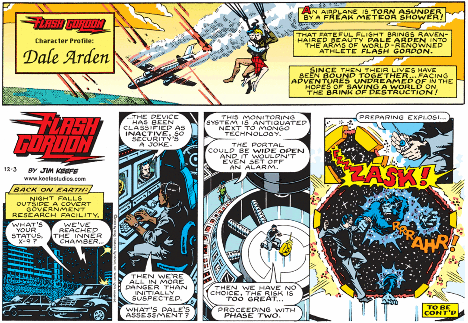 Flash Gordon Comic Strip 2000-12-03 | Comics Kingdom
