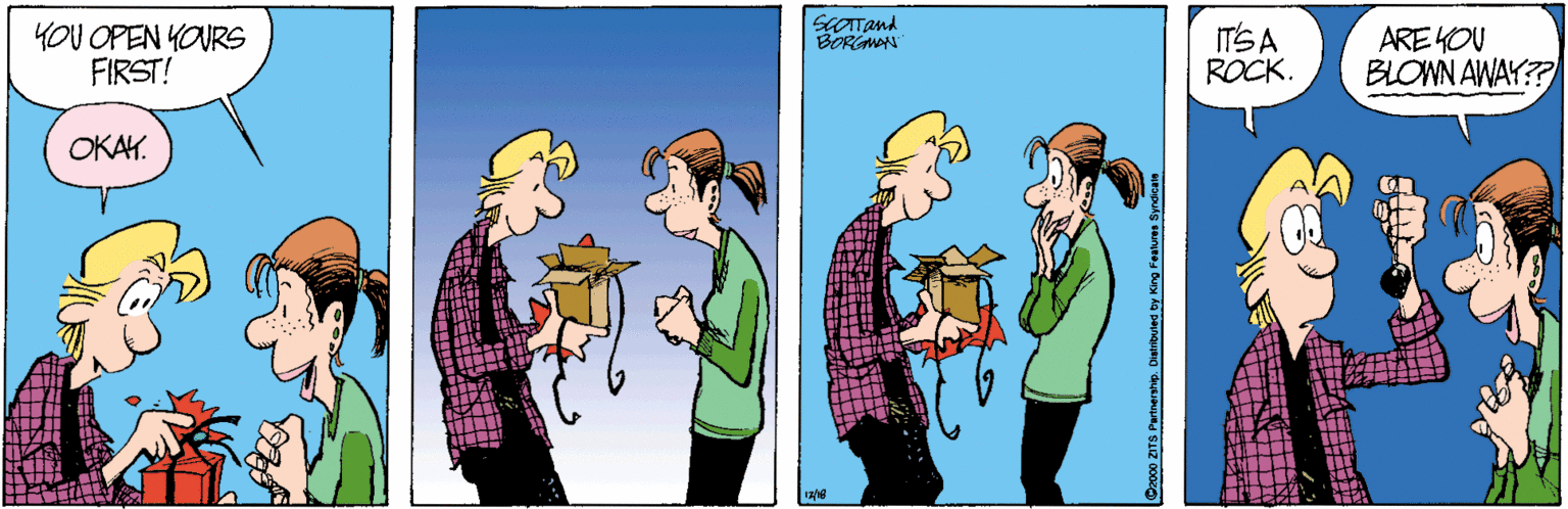 Zits Comic Strip 2000-12-18 | Comics Kingdom