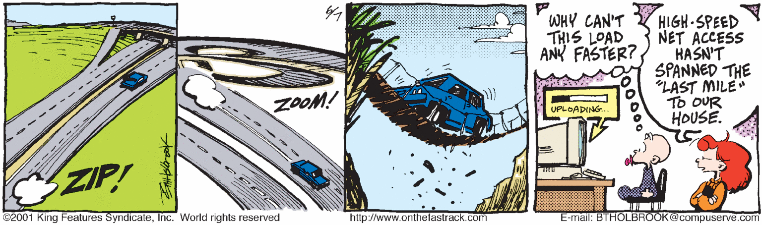 On The Fastrack Comic Strip 2001-06-07 | Comics Kingdom