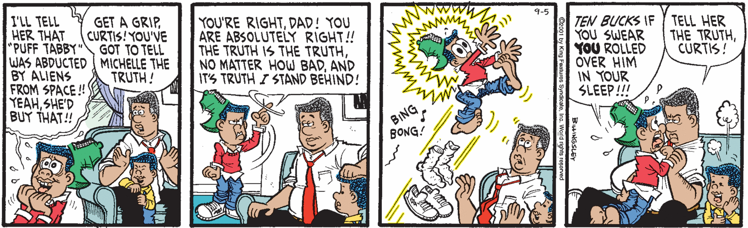 Curtis Comic Strip 2001-09-05 | Comics Kingdom
