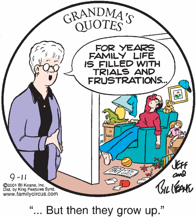The Family Circus Comic Strip 2001-09-11 | Comics Kingdom