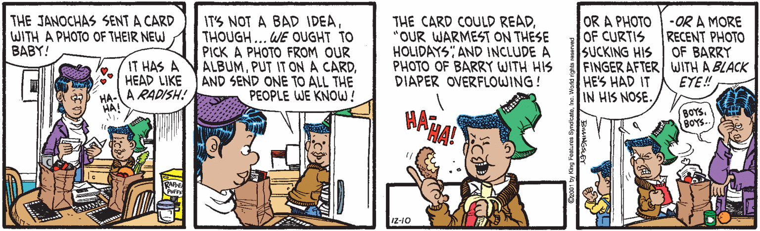 Curtis Comic Strip 2001-12-10 | Comics Kingdom