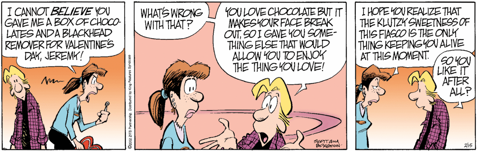 Zits Comic Strip 2002-02-15 | Comics Kingdom