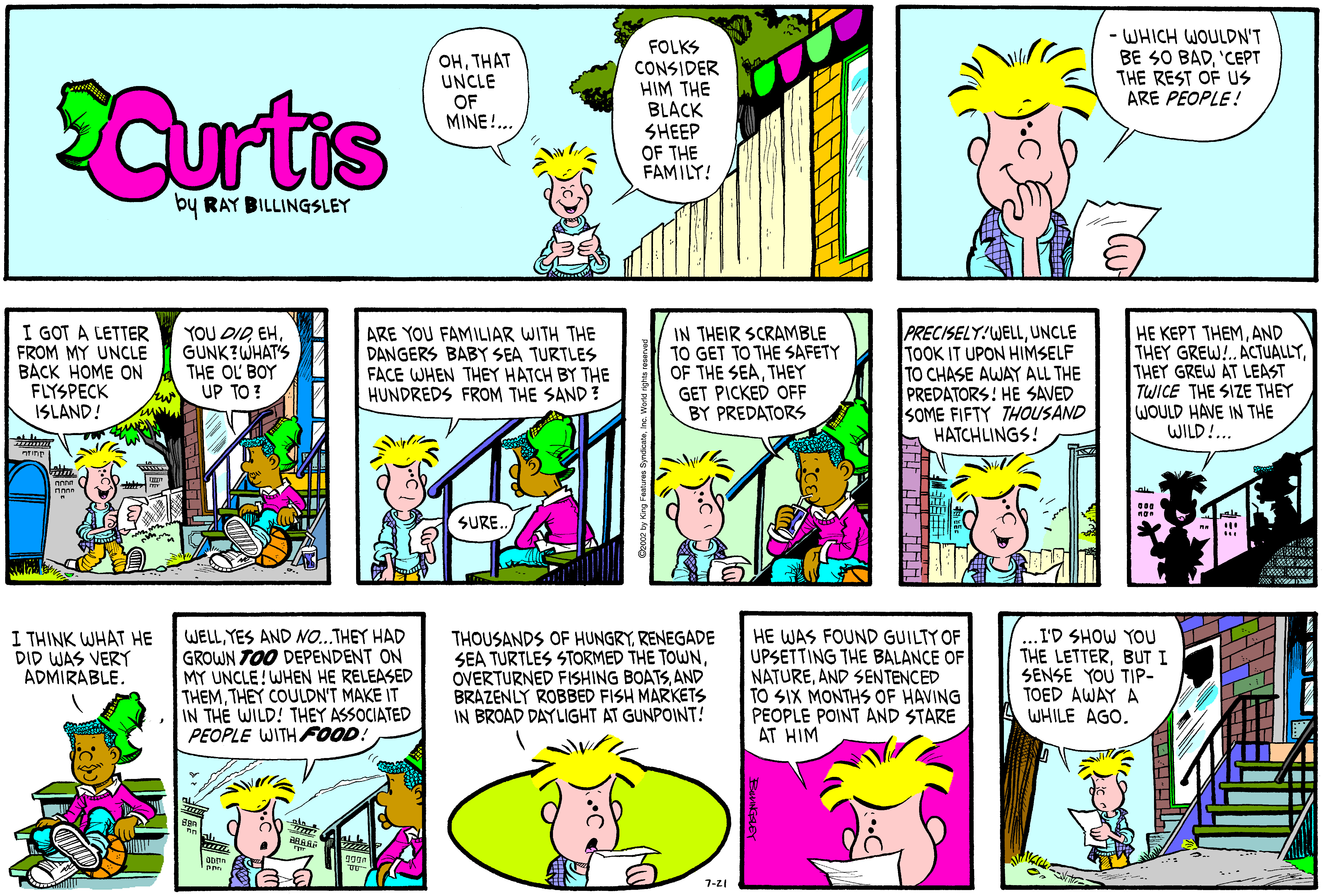 Curtis Comic Strip 2002-07-21 | Comics Kingdom