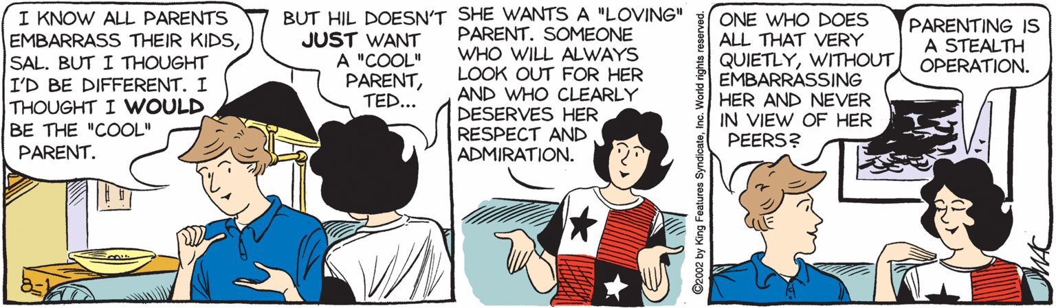 Sally Forth Comic Strip 2002-08-01 | Comics Kingdom