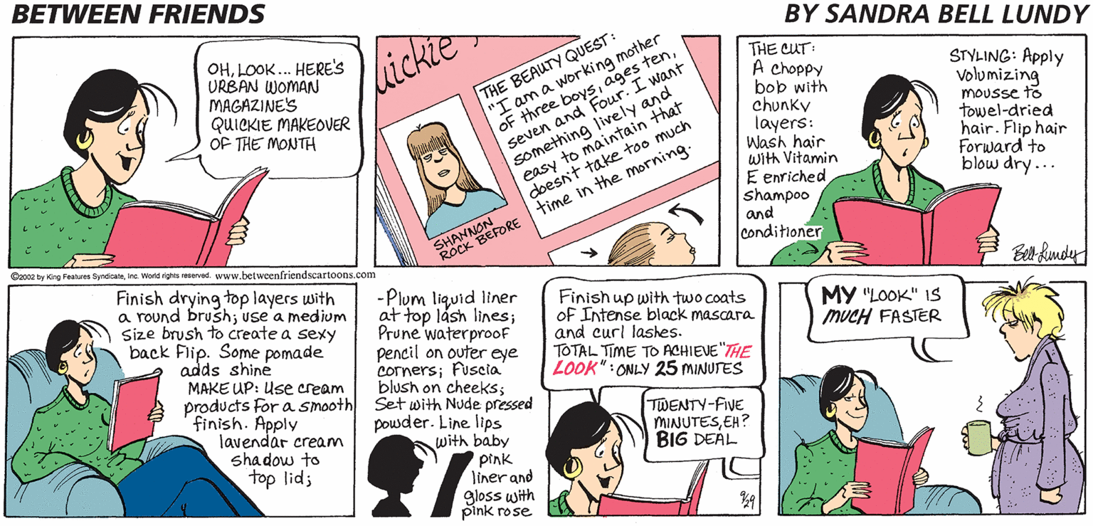 Between Friends Comic Strip 2002-09-29 | Comics Kingdom