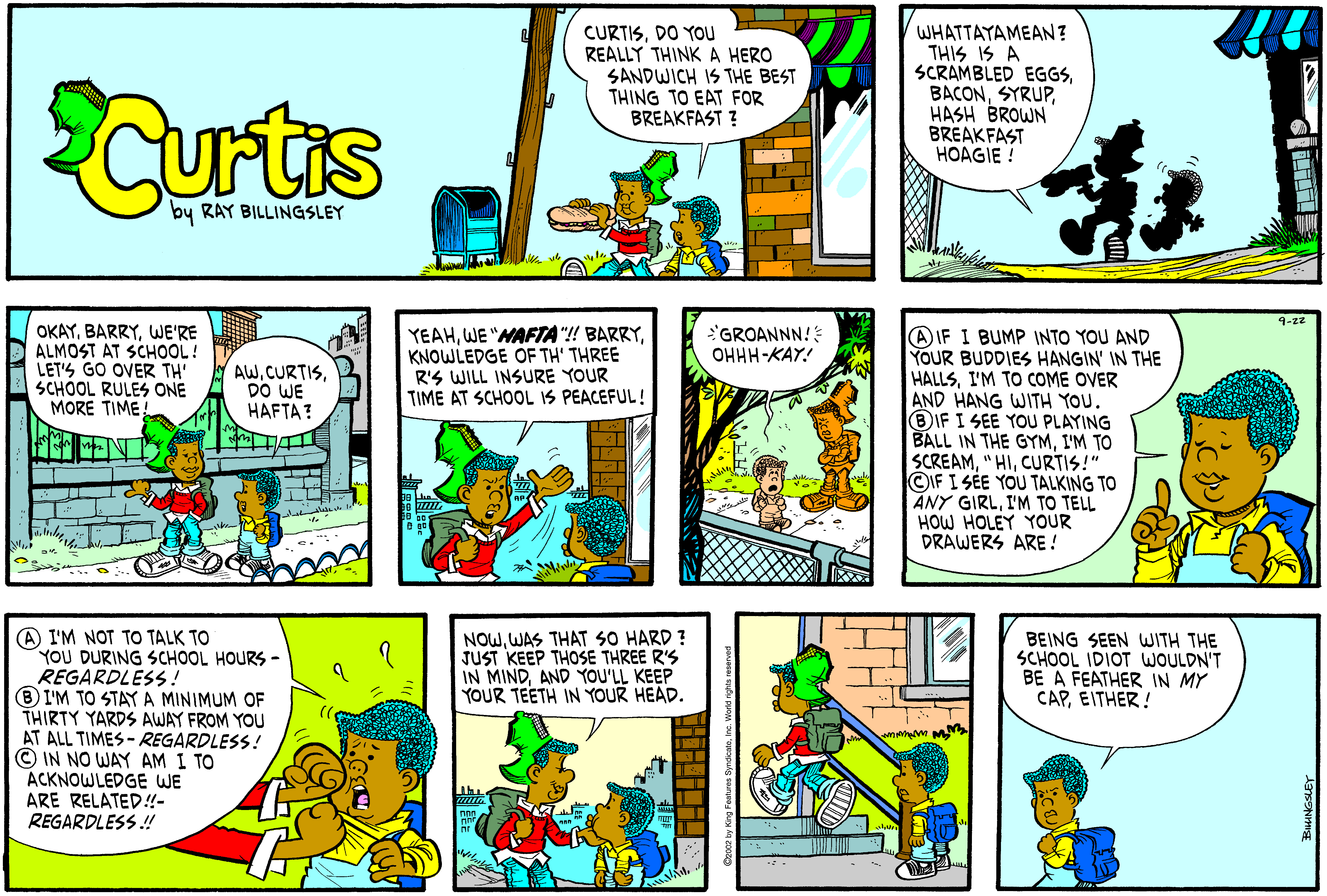 Curtis Comic Strip 2002-09-22 | Comics Kingdom