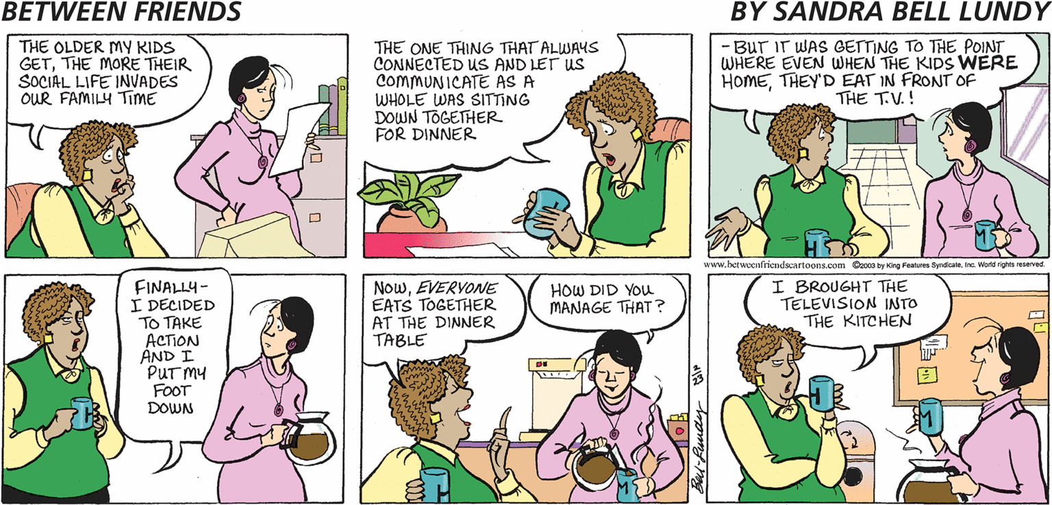 Between Friends Comic Strip 2003-02-23 | Comics Kingdom