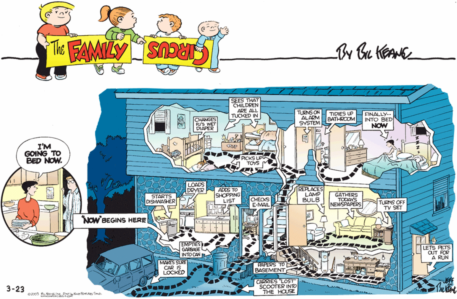 The Family Circus Comic Strip 2003-03-23 | Comics Kingdom