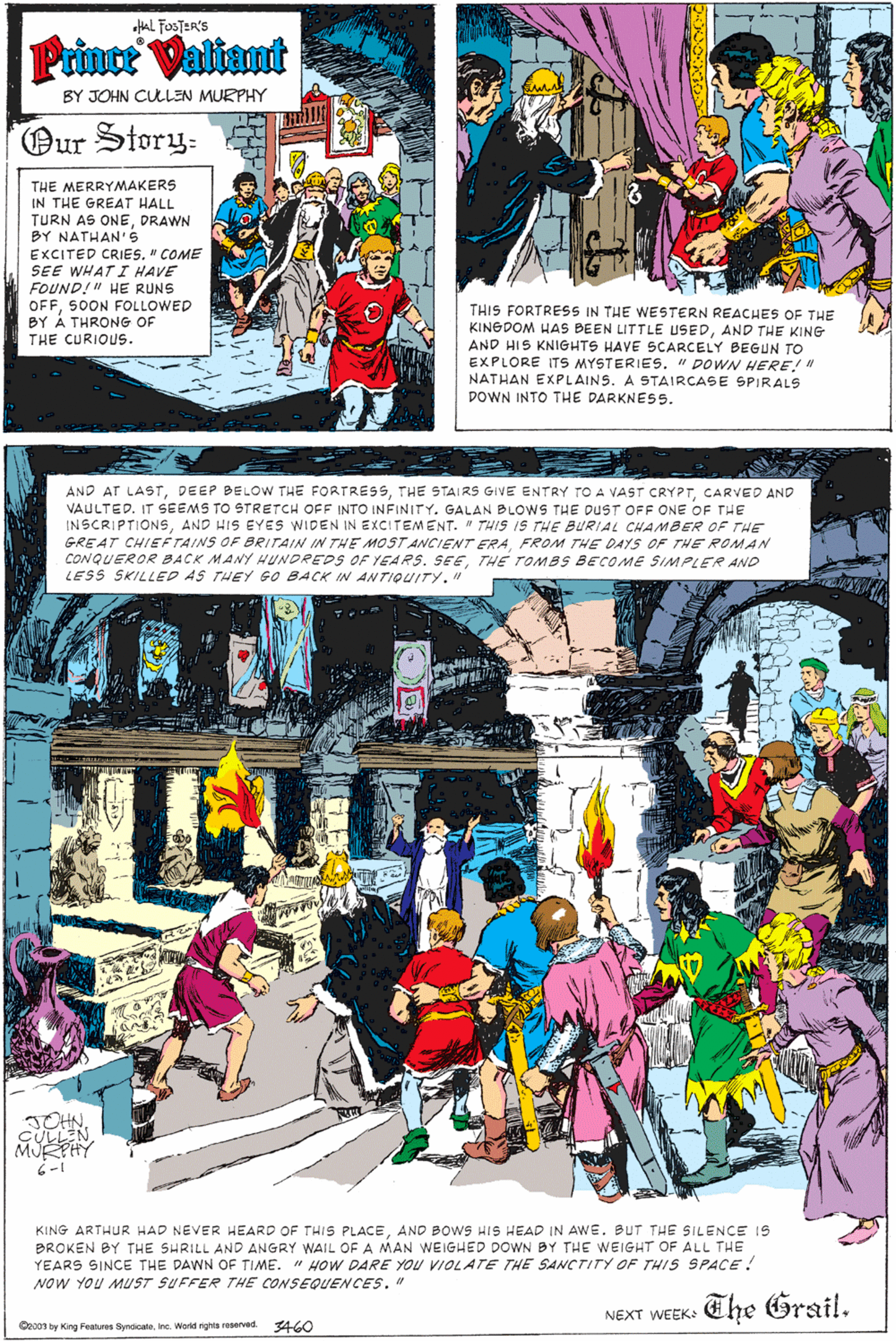 Prince Valiant Comic Strip 2003-06-01 | Comics Kingdom