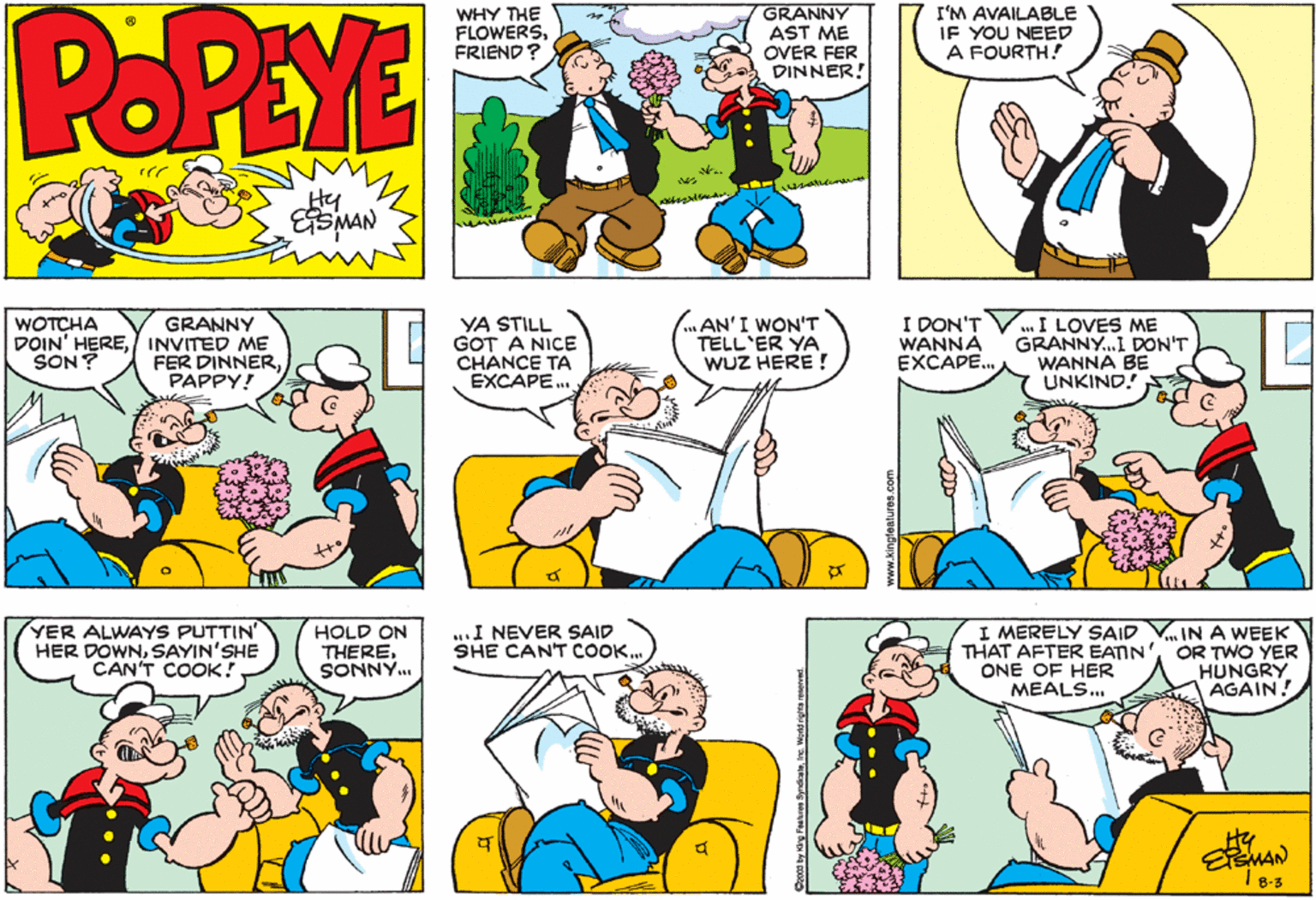 Popeye Comic Strip 2003 08 03 Comics Kingdom popeye-comic-strip-2003-08-03-comics-kingdom