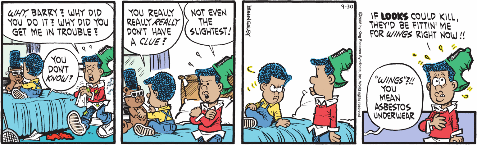 Curtis Comic Strip 2003-09-30 | Comics Kingdom