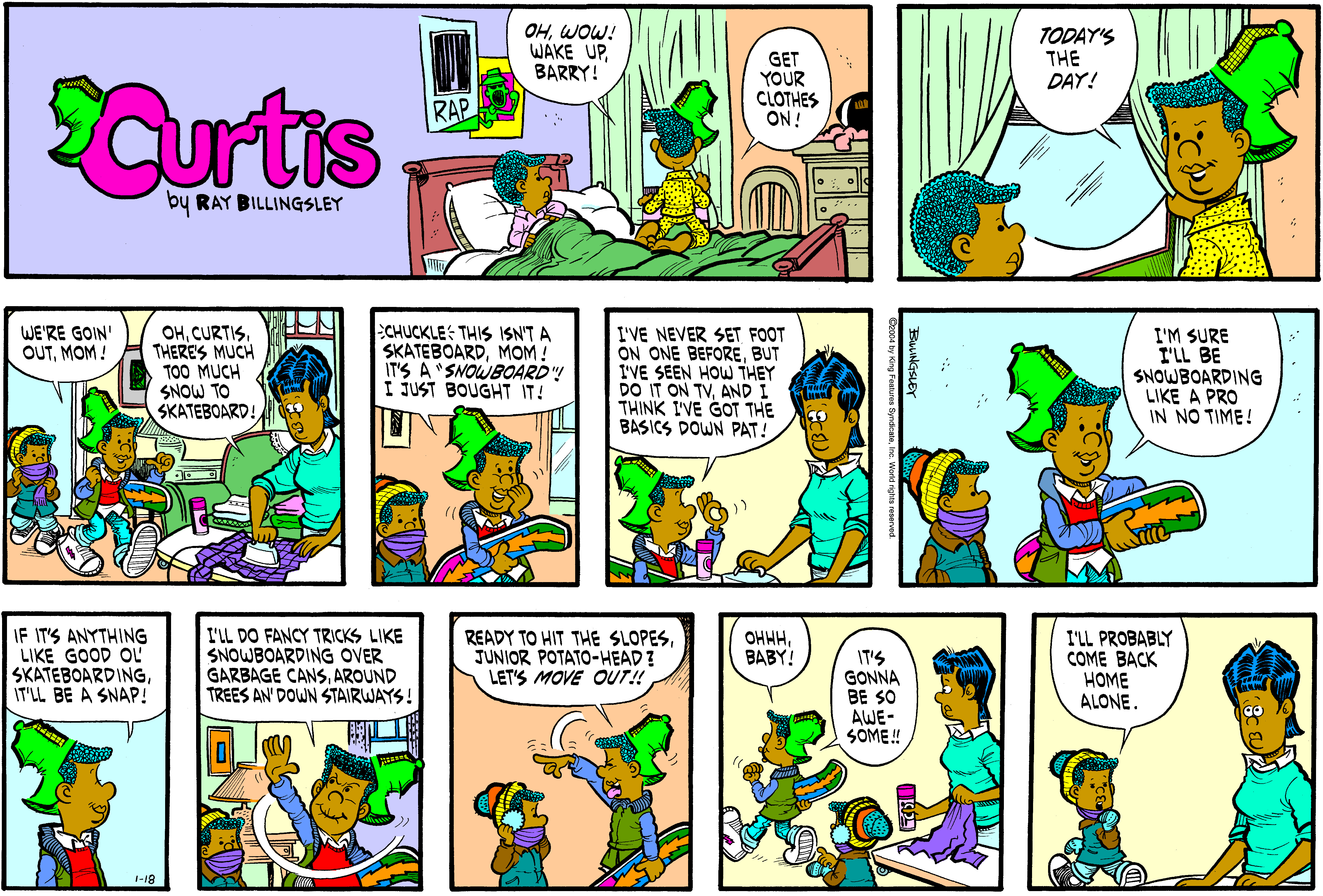 Curtis Comic Strip 2004-01-18 | Comics Kingdom