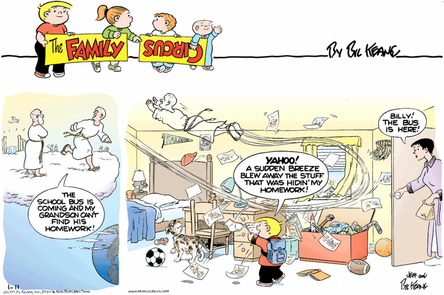 The Family Circus Comic Strip 2004-01-11 | Comics Kingdom