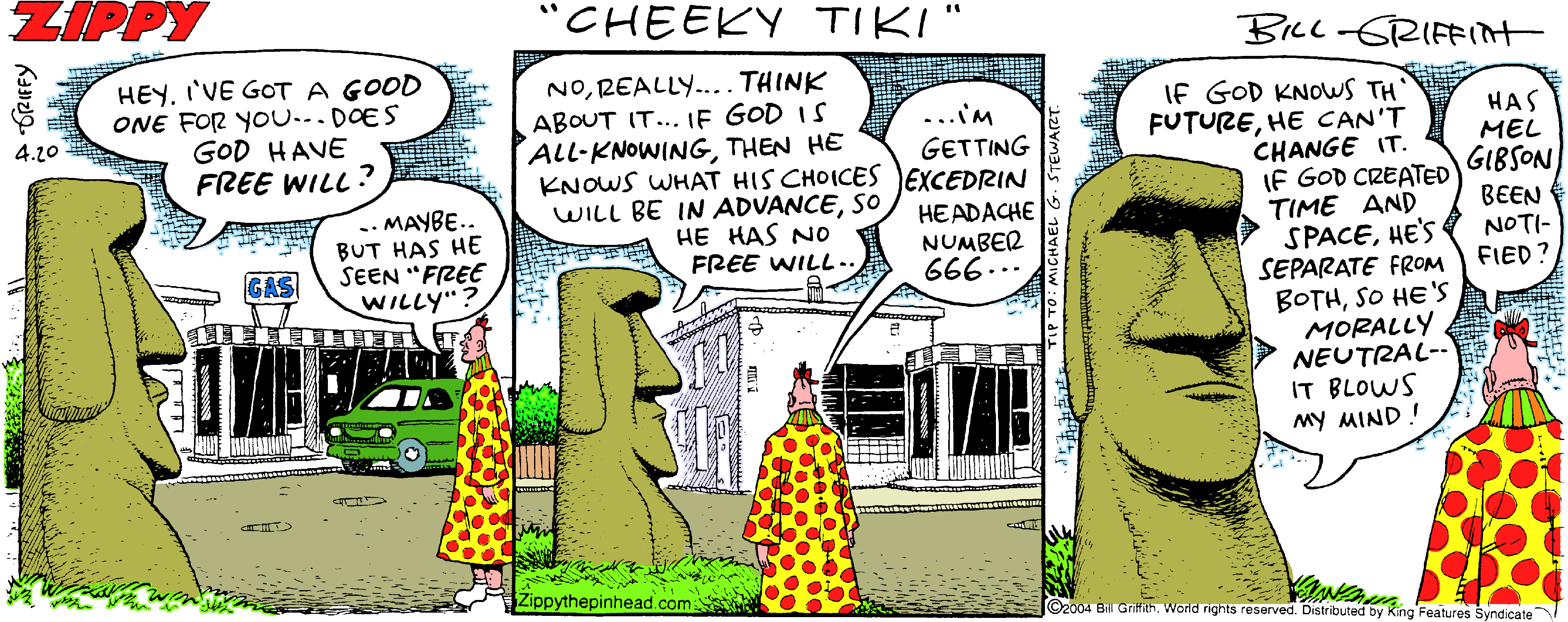 Zippy Insect Zippy The Pinhead Comic Strip 2004-04-20 | Comics Kingdom