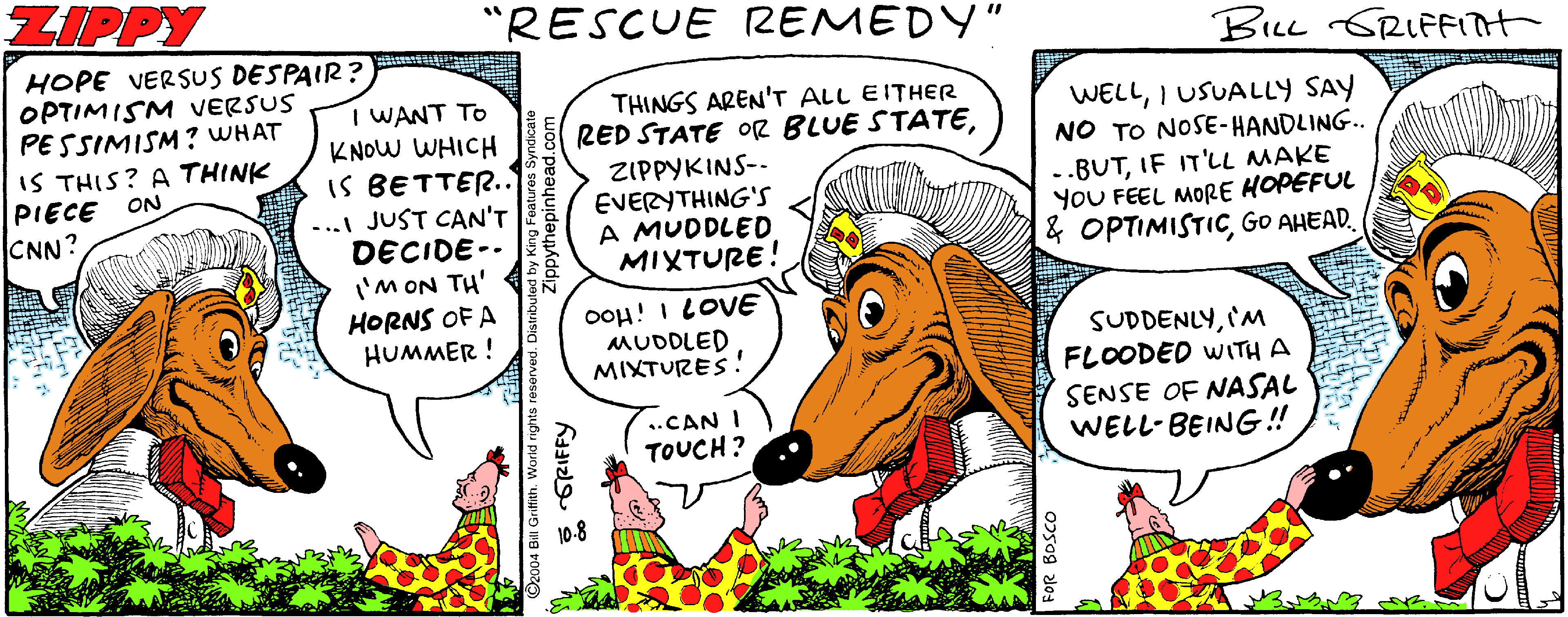 Zippy Insect Zippy The Pinhead Comic Strip 2004-10-08 | Comics Kingdom
