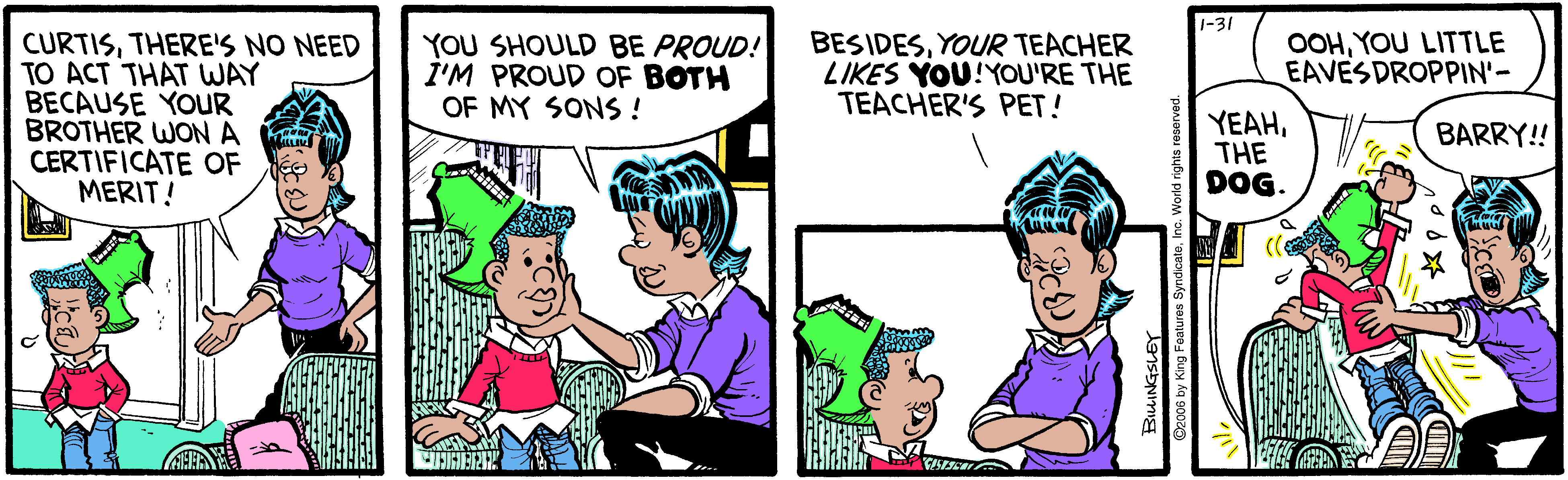 Curtis Comic Strip 2006-01-31 | Comics Kingdom