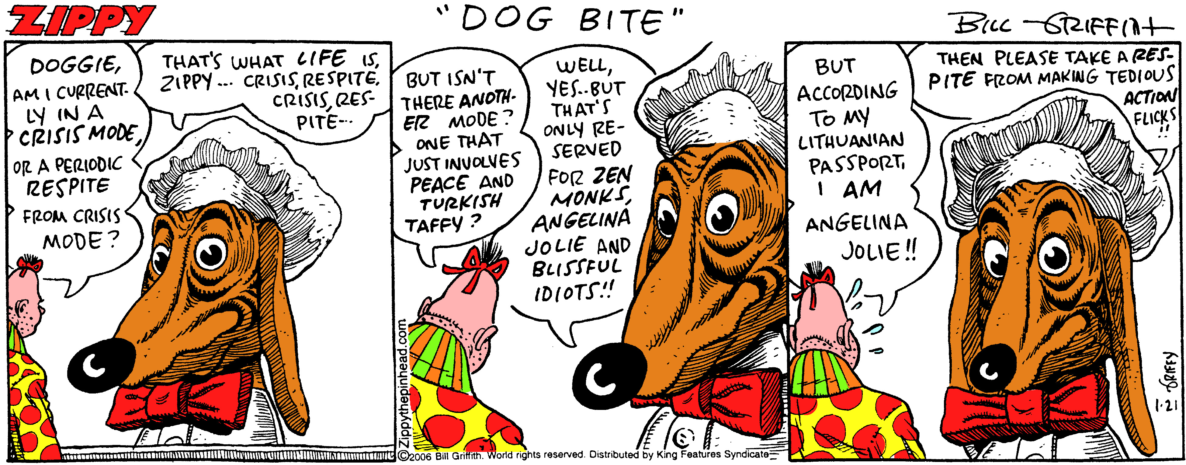 Zippy Insect Zippy The Pinhead Comic Strip 2006-01-21 | Comics Kingdom