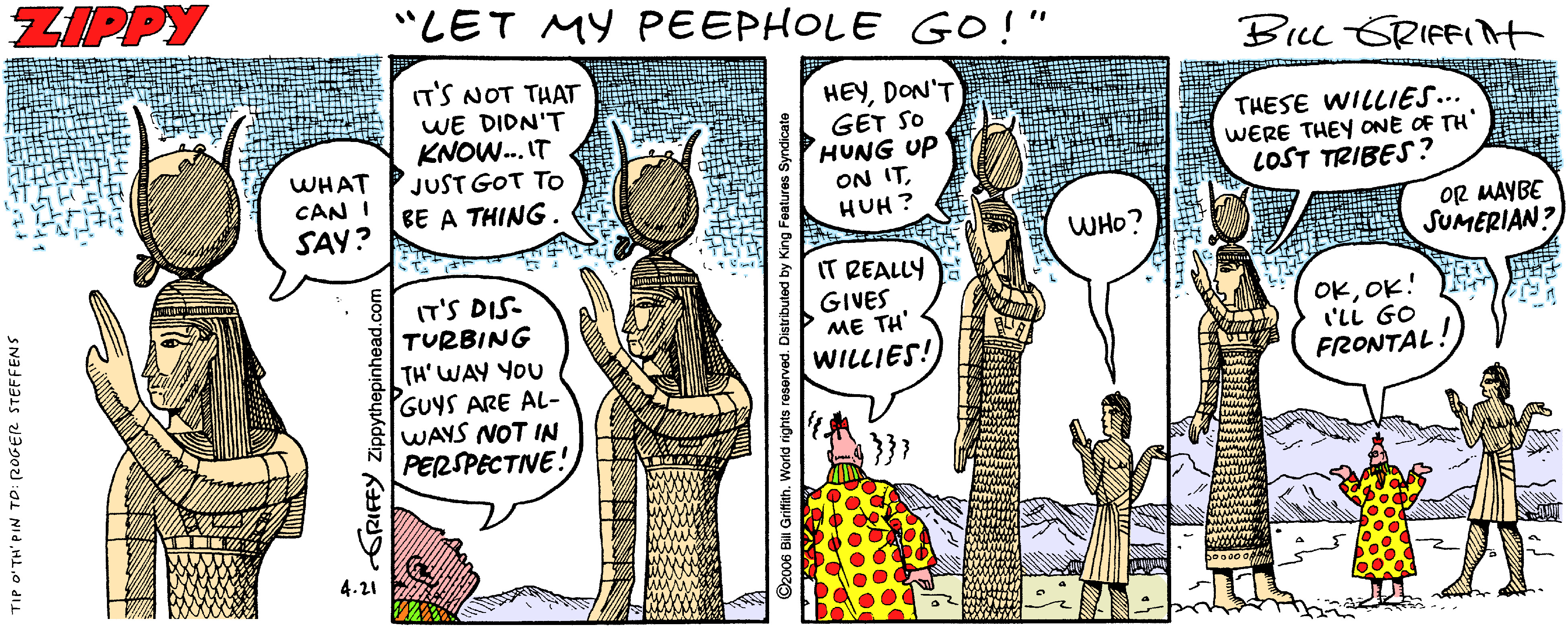 Zippy Insect Zippy The Pinhead Comic Strip 2006-04-21 | Comics Kingdom