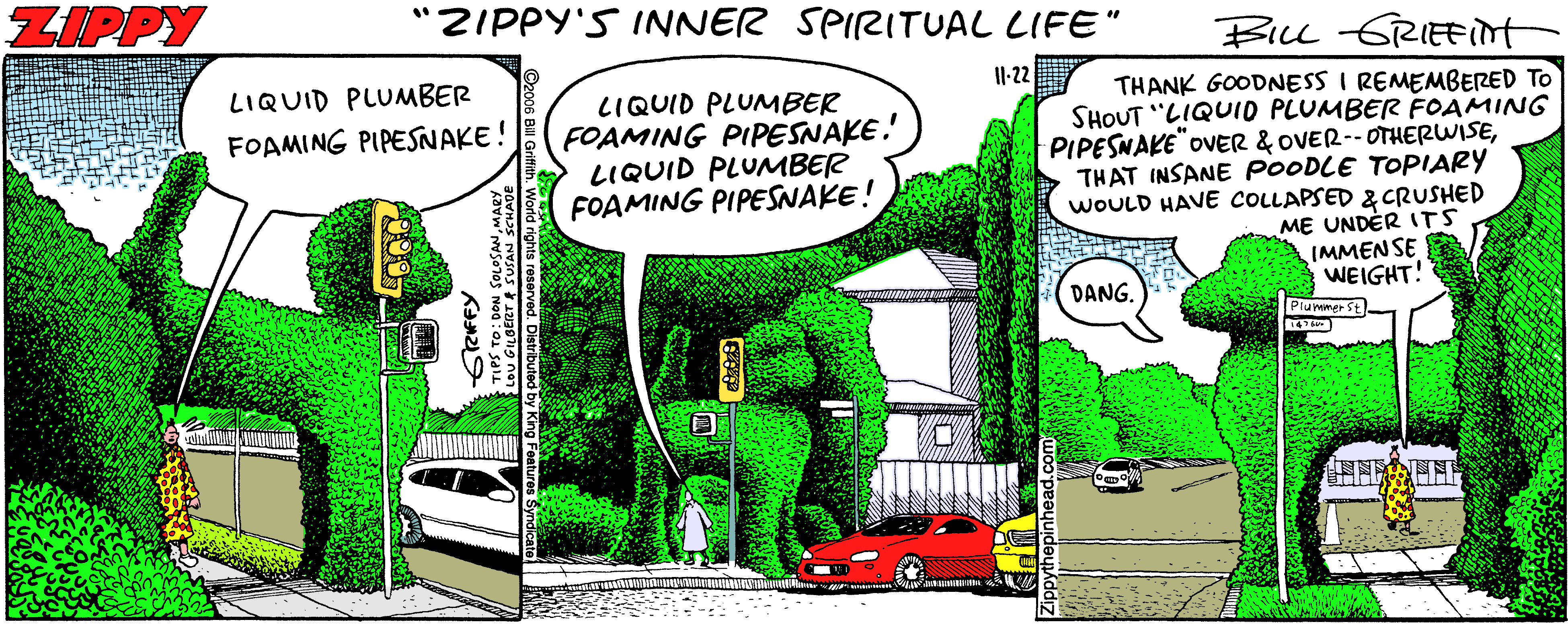 Zippy Insect Zippy The Pinhead Comic Strip 2006-11-22 | Comics Kingdom