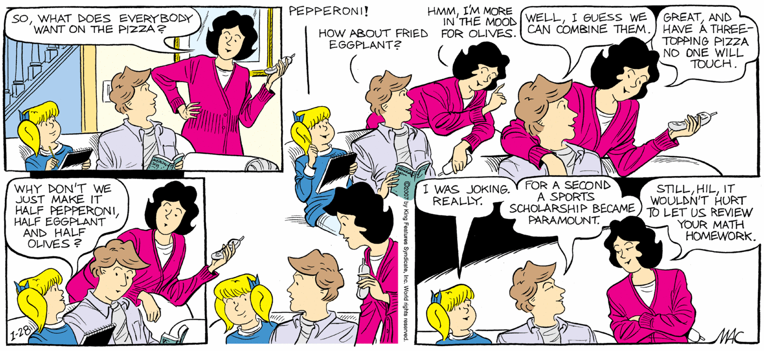 Sally Forth Comic Strip 2007-01-28 | Comics Kingdom