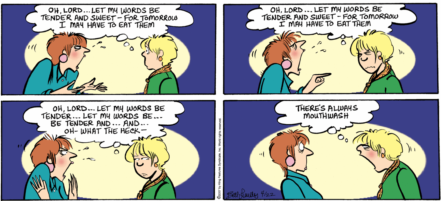 Between Friends Comic Strip 2007-04-22 | Comics Kingdom
