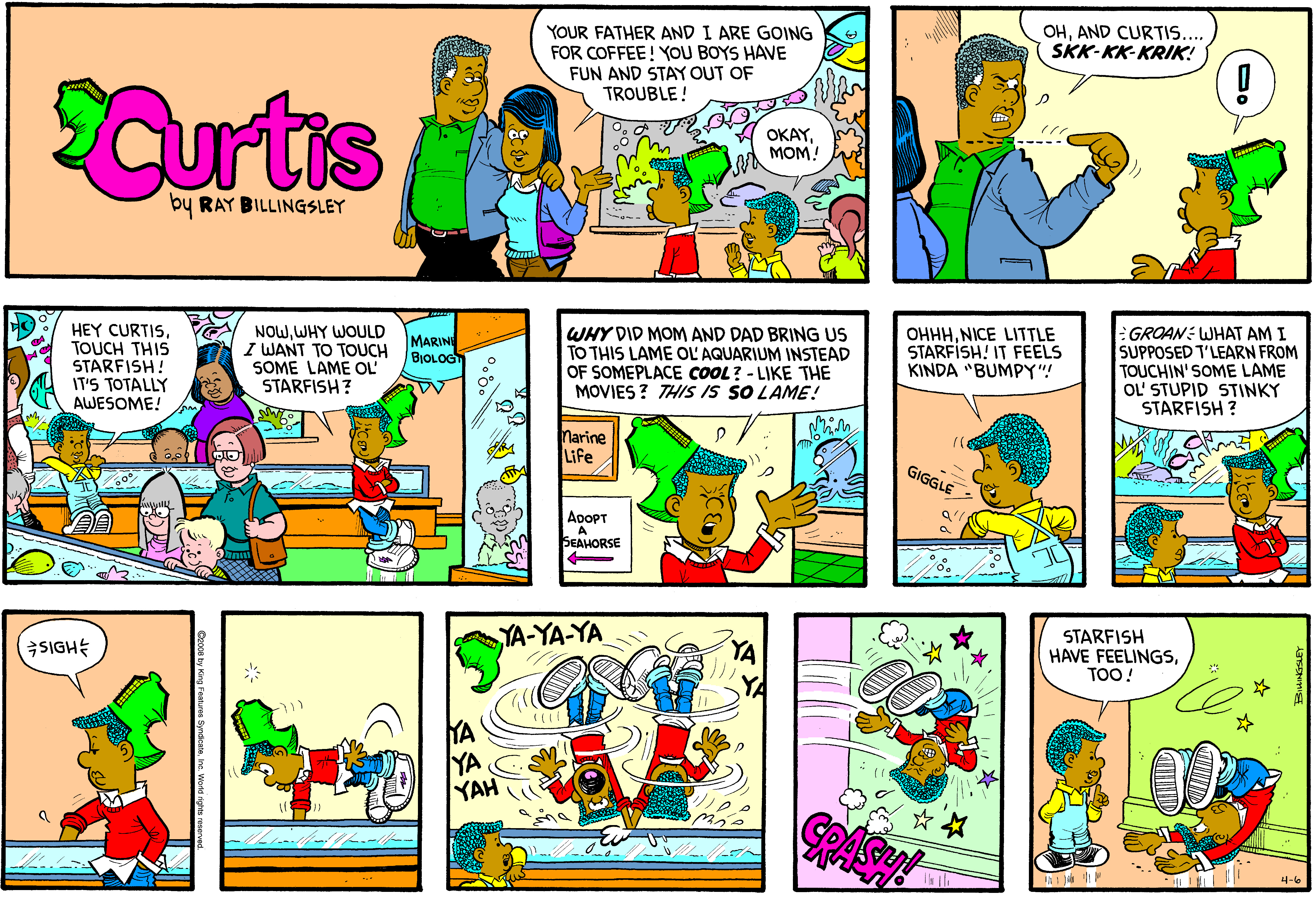 Curtis Comic Strip 2008-04-06 | Comics Kingdom