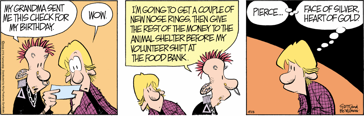 Zits Comic Strip 2008-04-23 | Comics Kingdom