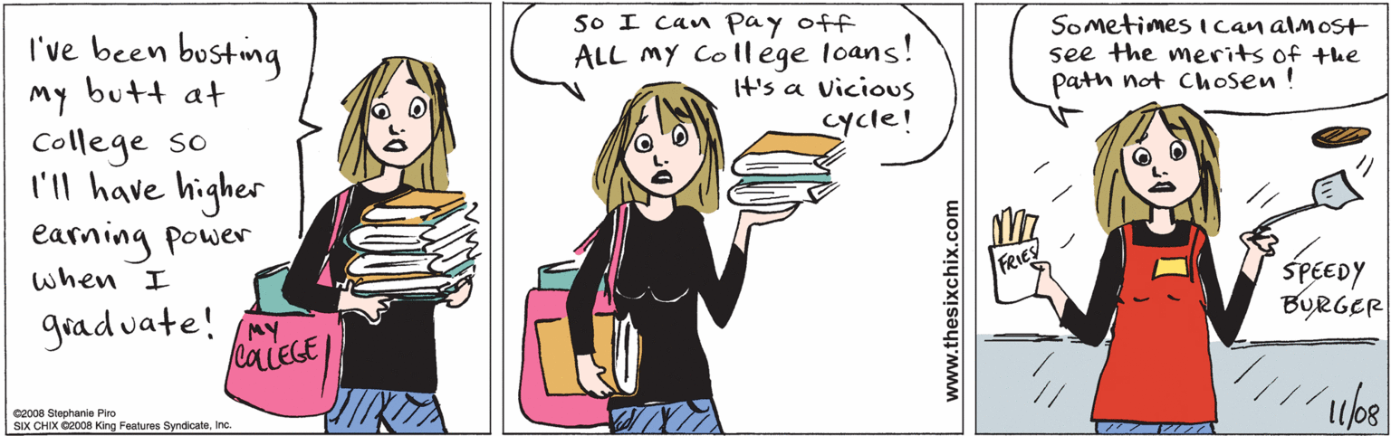 Six Chix Comic Strip 2008-11-08 | Comics Kingdom