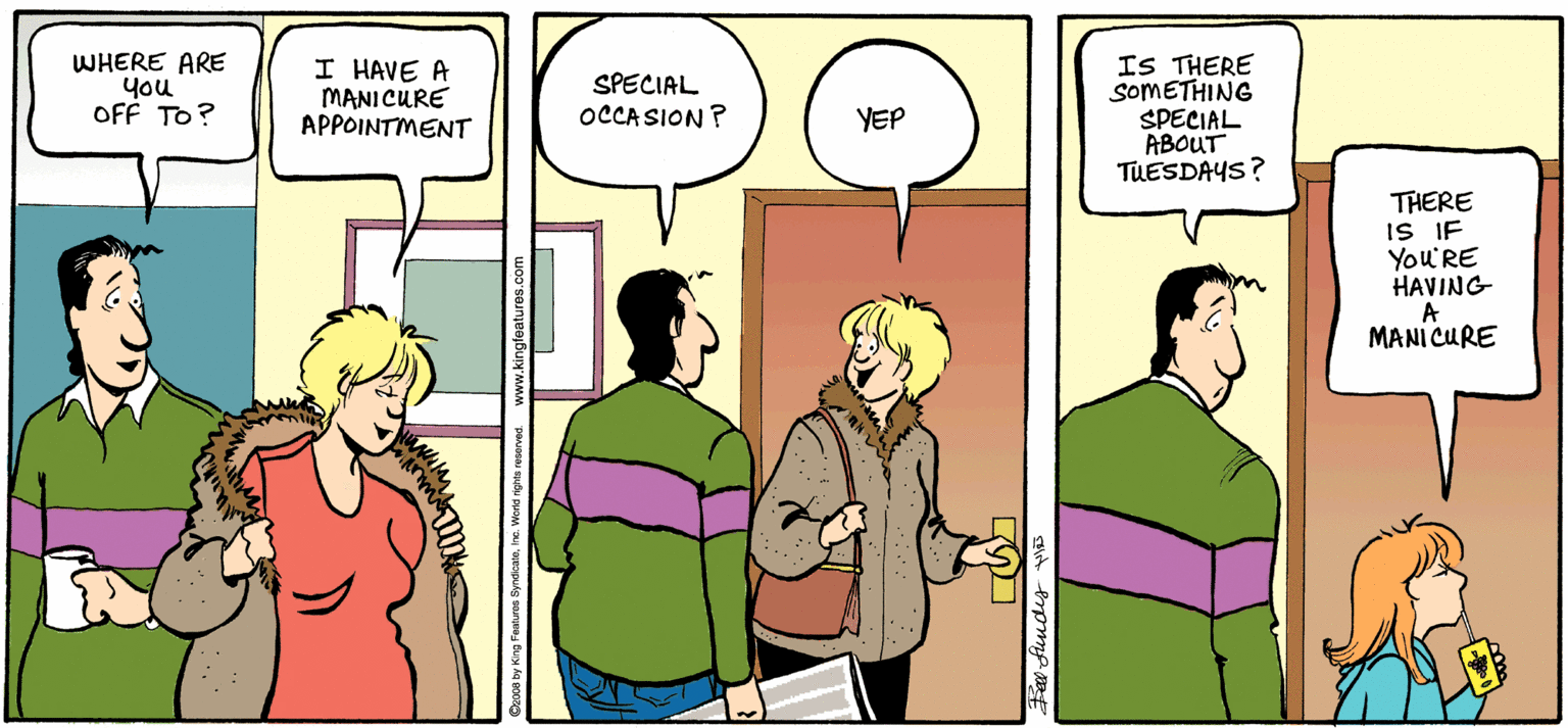 Between Friends Comic Strip 2008-12-07 | Comics Kingdom