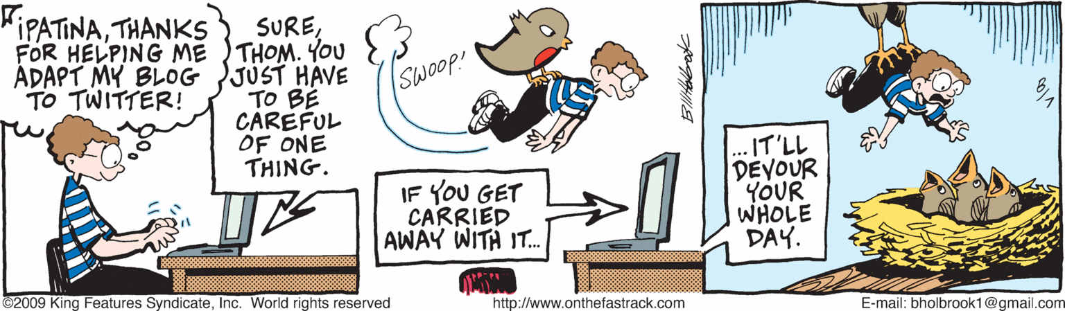 On The Fastrack Comic Strip 2009-08-07 | Comics Kingdom