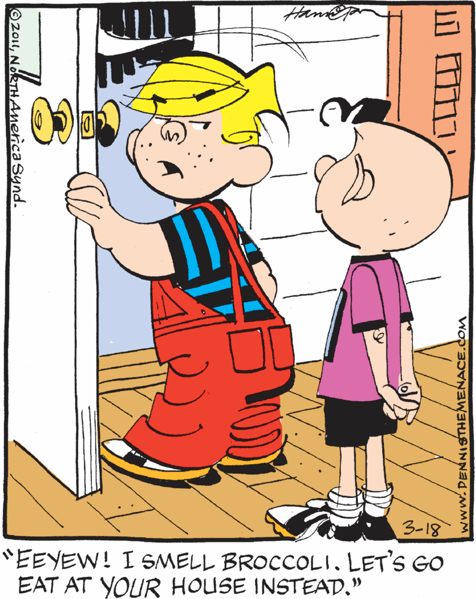 Dennis The Menace Comic Strip 2011-03-18 | Comics Kingdom