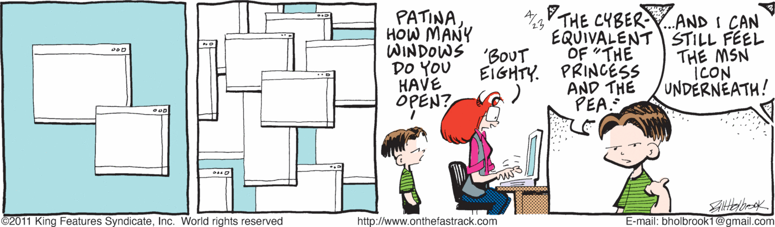 Network Rack Comics On The Fastrack Comic Strip 2011-04-23 | Comics Kingdom