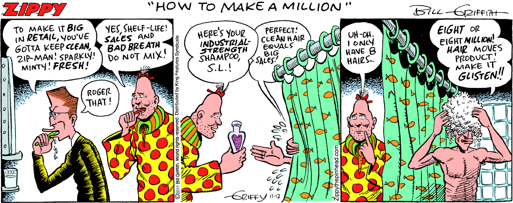 Zippy Insect Zippy The Pinhead Comic Strip 2011-11-12 | Comics Kingdom