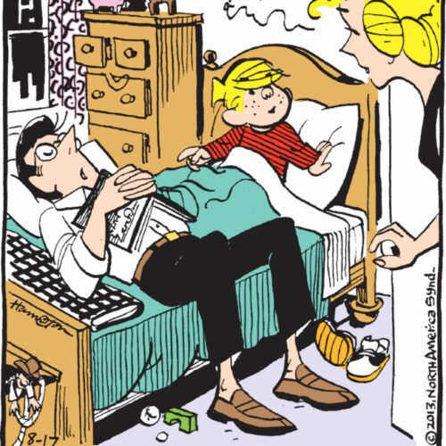 Dennis The Menace Comic Strip 2013-08-17 | Comics Kingdom