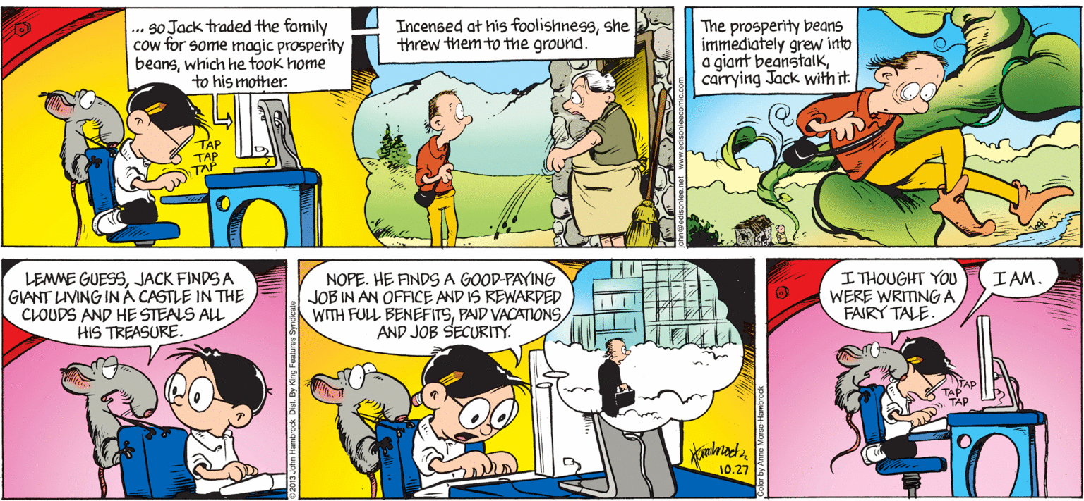 The Brilliant Mind Of Edison Lee Comic Strip 2013-10-27 | Comics Kingdom