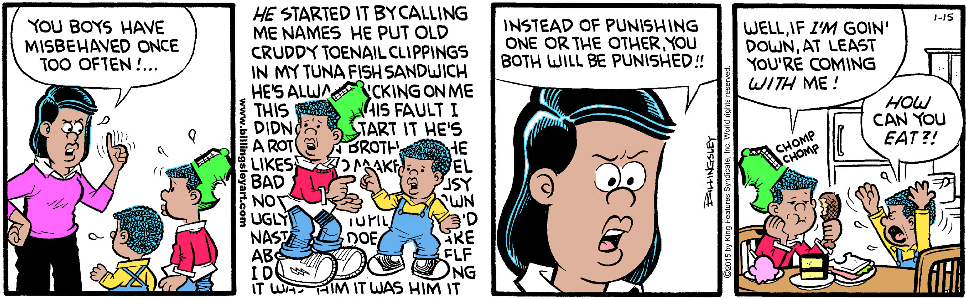 Curtis Comic Strip 2015-01-15 | Comics Kingdom