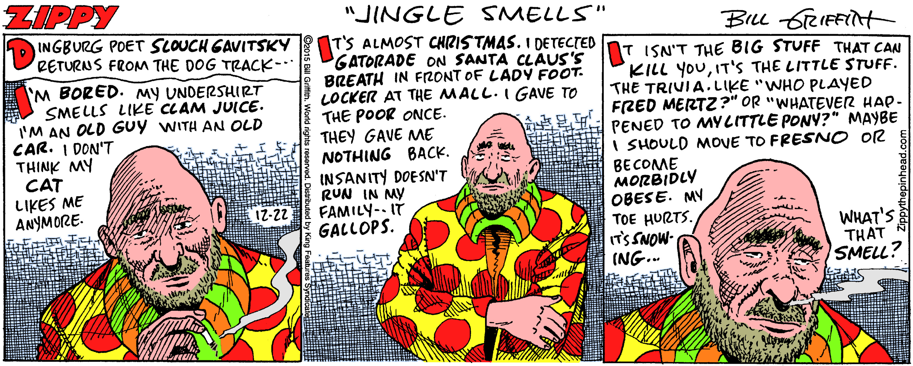 Zippy Insect Zippy The Pinhead Comic Strip 2015-12-22 | Comics Kingdom