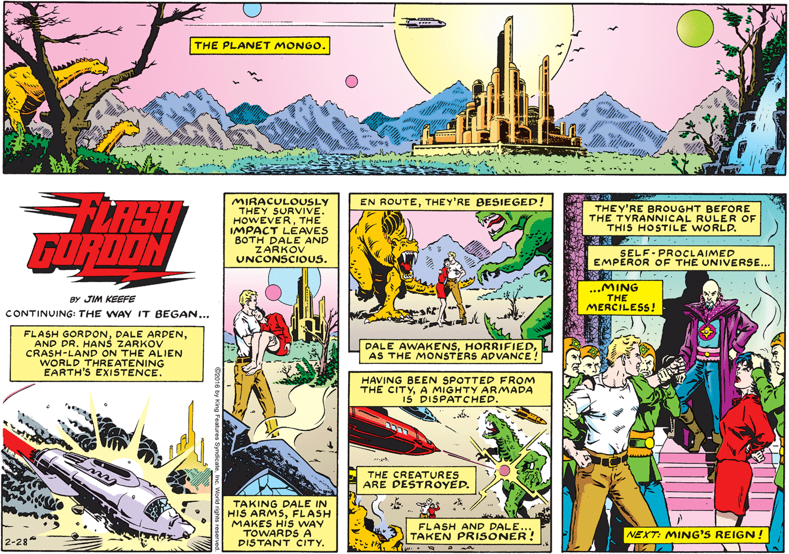 Flash Gordon Comic Strip 2016-02-28 | Comics Kingdom