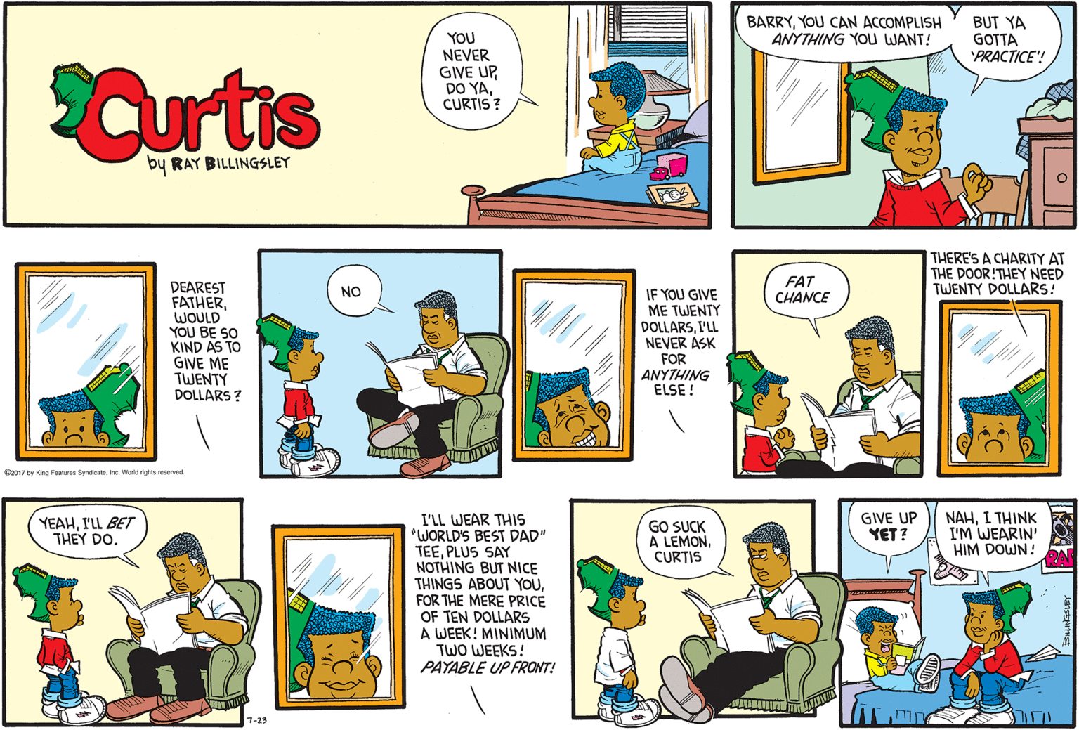 Curtis Comic Strip 2017-07-23 | Comics Kingdom