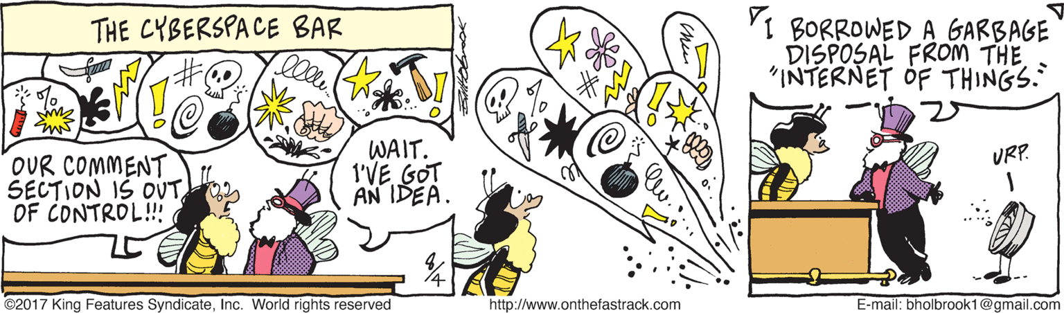 On The Fastrack Comic Strip 2017-08-04 | Comics Kingdom